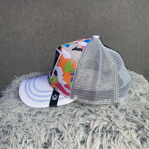 New Charming Color Camo Trucker Hat Dad Hat snap back hat - Picture 4 of 7